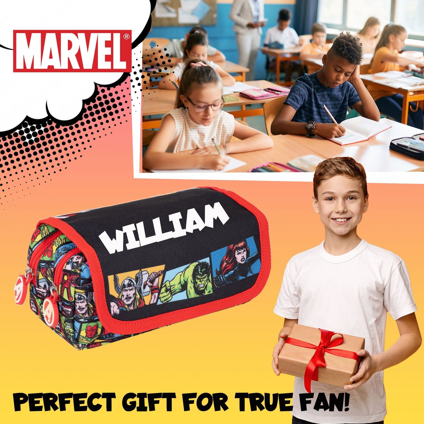 Trousse scolaire – Avengers