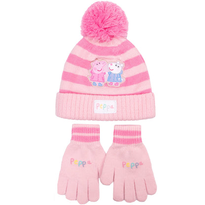 Peppa Pig Children's Winter Hat & Gloves Set