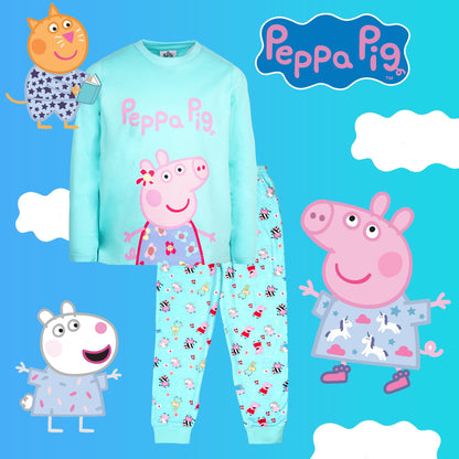 Peppa Pig Pyjamas – Turquoise