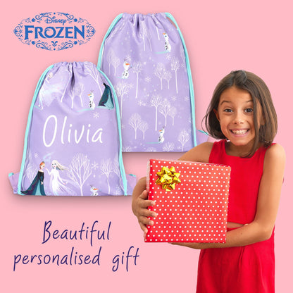 Official Disney La Reine des Neiges Sac à cordon | enfant PE Sac