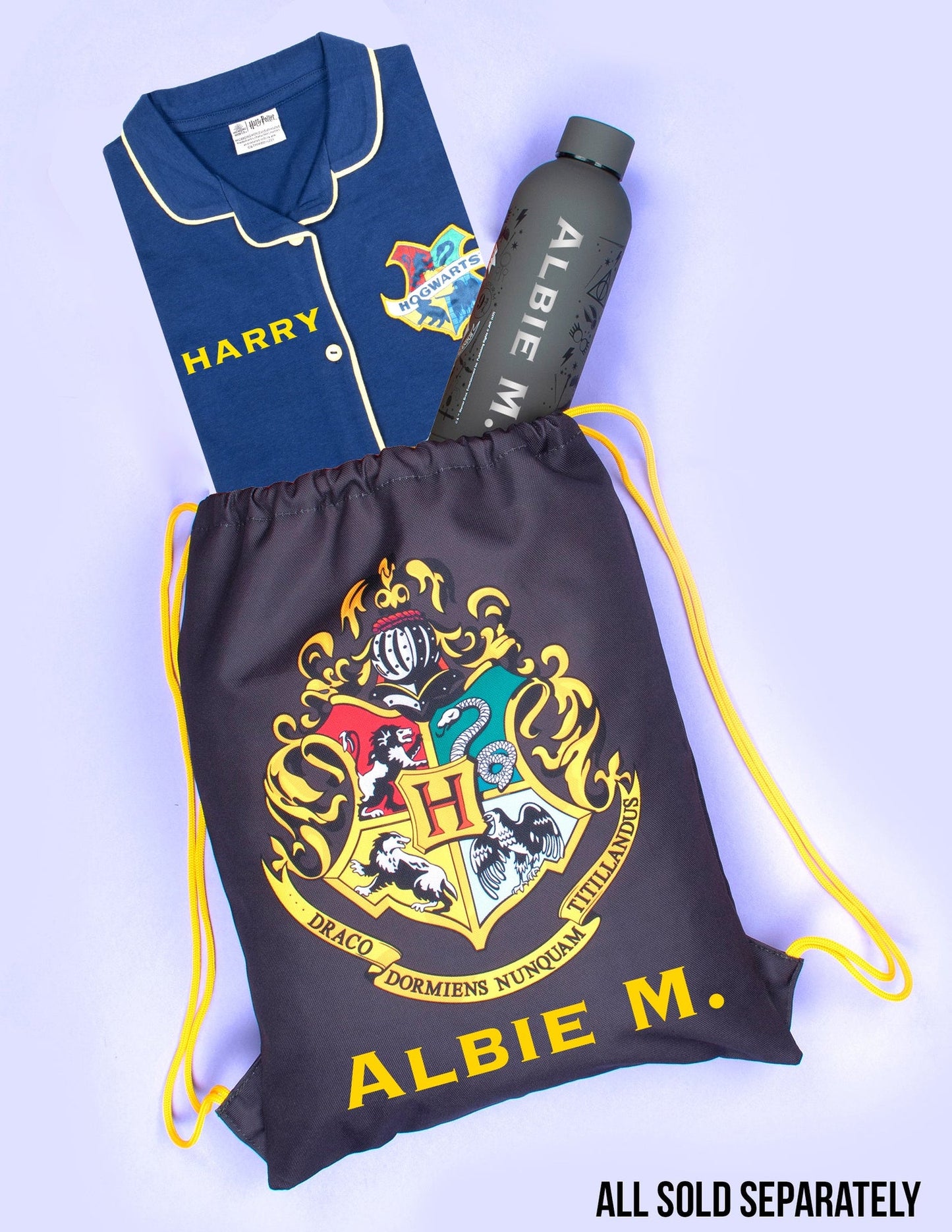 Harry Potter Pyjamas with Buttons – Navy bleu