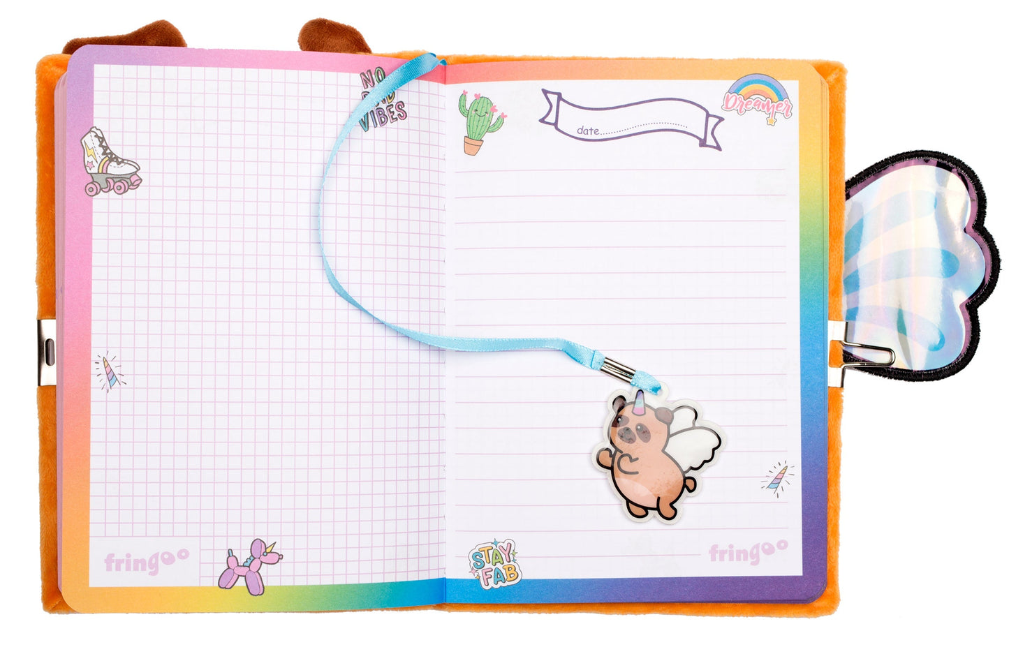 3D Secret Diary - Pug Wings