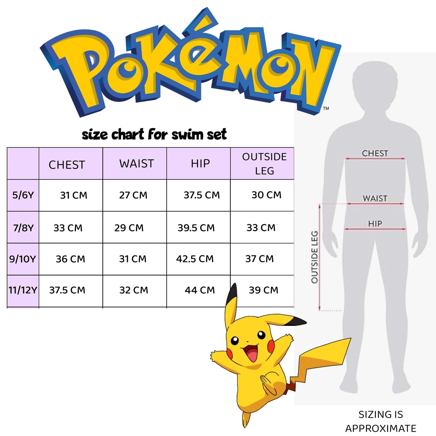 Swim Set – Pokémon
