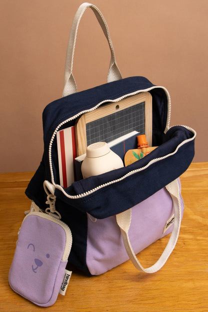 Rucksack Arthur Dreifarbig Terrakotta
