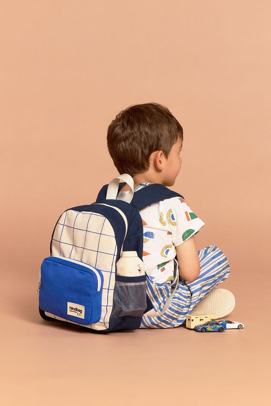 Romy Rucksack Dreifarbig Kariert