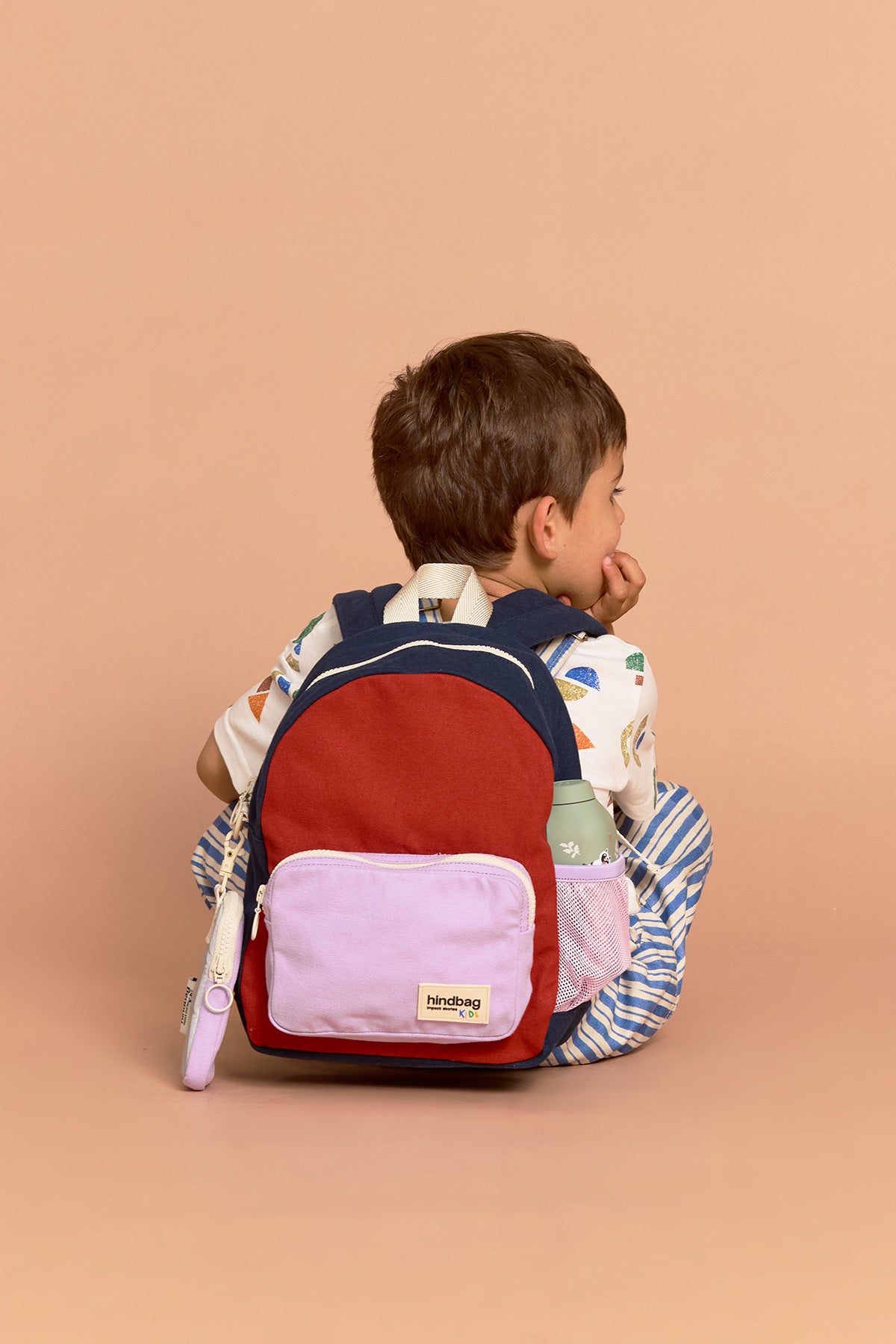 Rucksack Romy Tricolore Terracotta