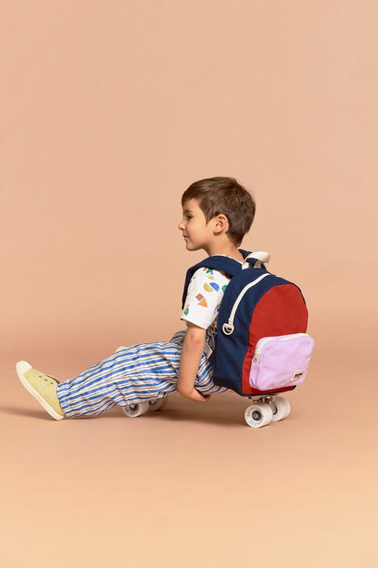 Rucksack Romy Tricolore Terracotta