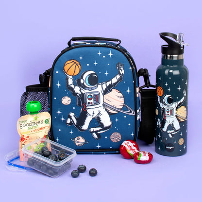 Gourde en acier inoxydable avec paille 600ml – Astronaut
