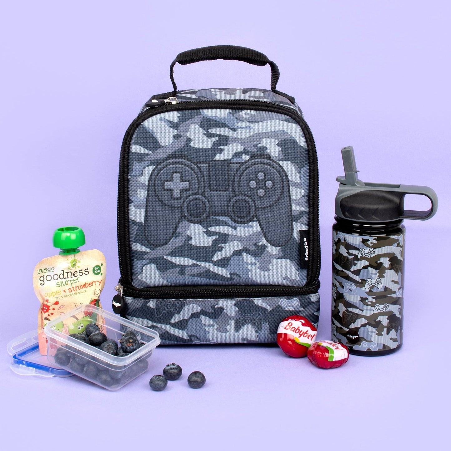 Sac repas à deux compartiments – Game Pad Camo