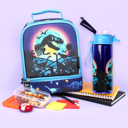 Flip Top Gourde 600ml – dinosaure Moon