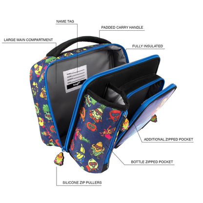 Square Sac repas – gourmand Hero