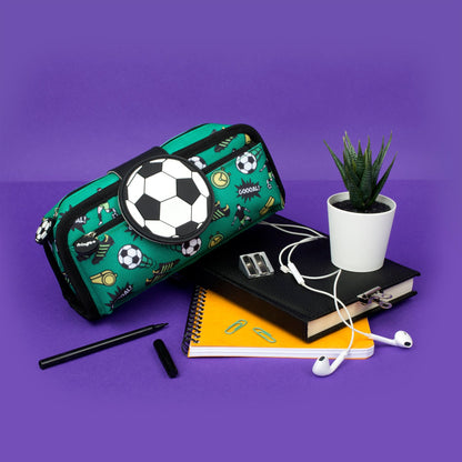 Silicone Patch football Trousse scolaire
