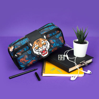 Silicone Patch Tiger Trousse scolaire