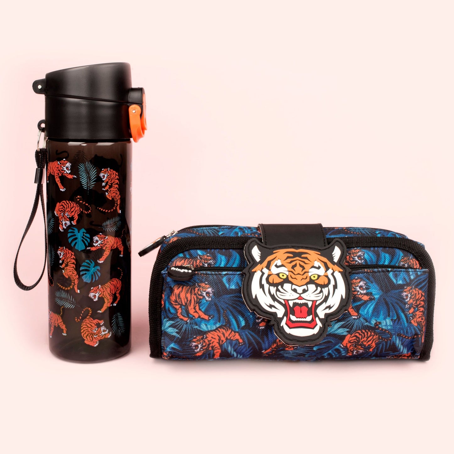 Silicone Patch Tiger Trousse scolaire
