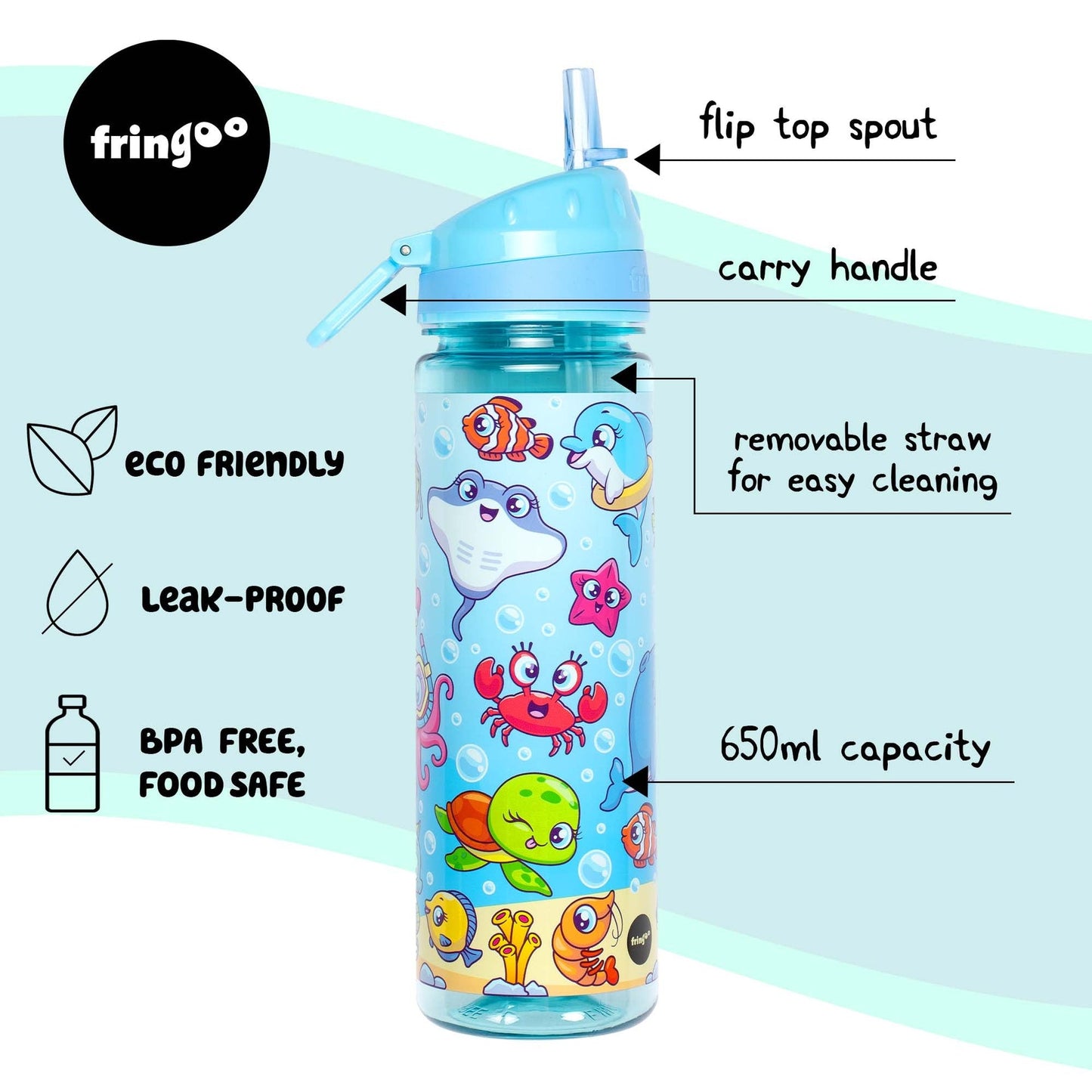 Straw Bottle – Sea World