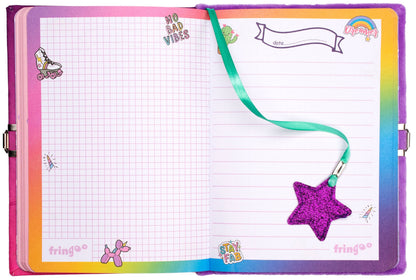 Glitzerndes Geheimtagebuch – Glitzer – Einhorn