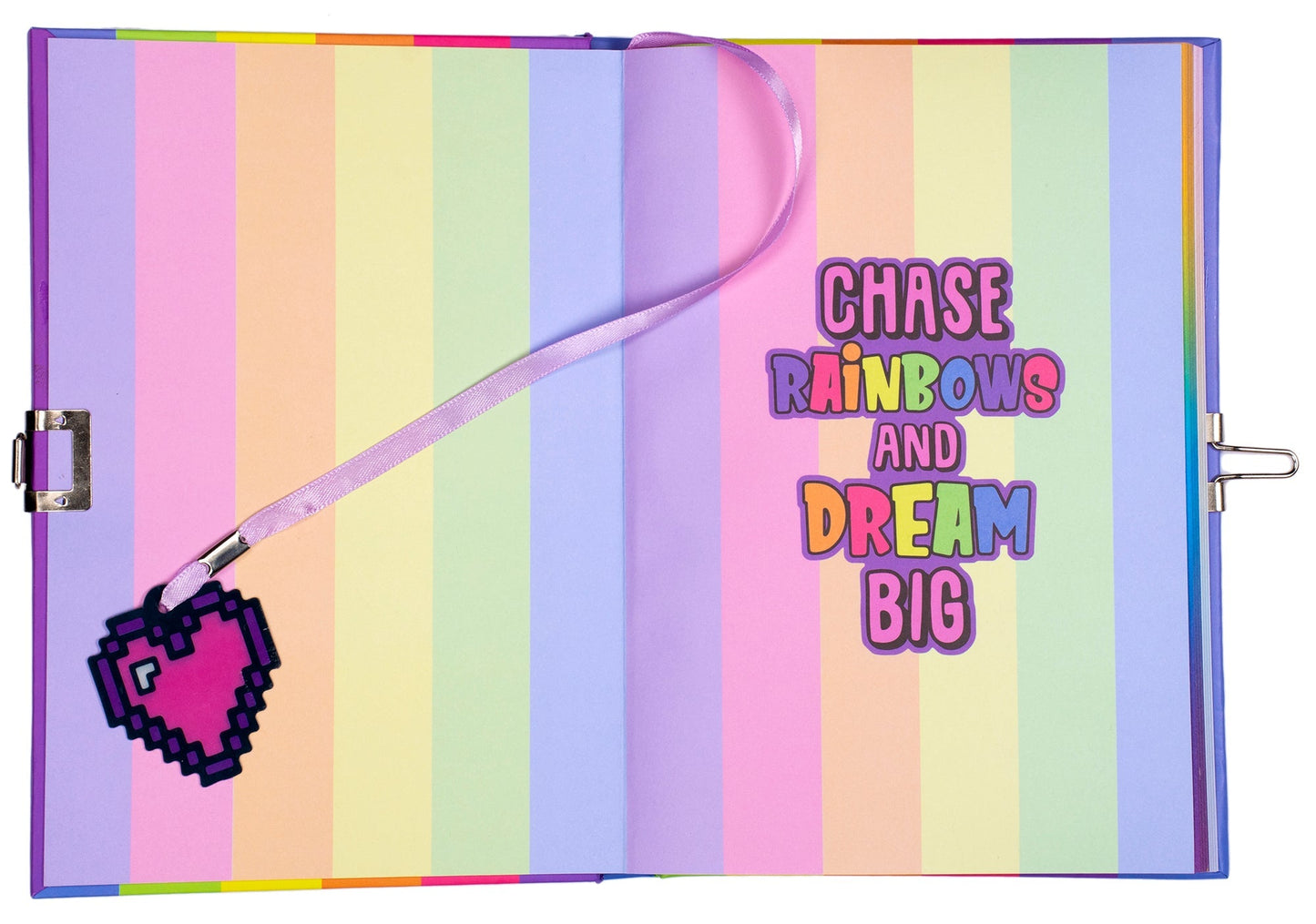 Light Up Journal secret – Pixel Heart