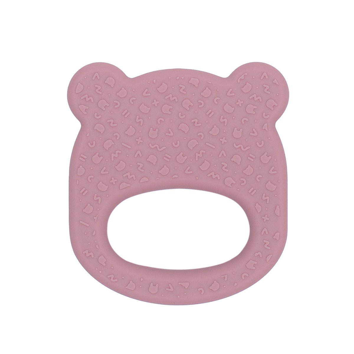 Anneau de Dentition Ours Dusty Rose