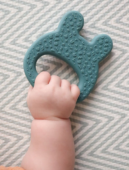 Duck blue rabbit dentition ring