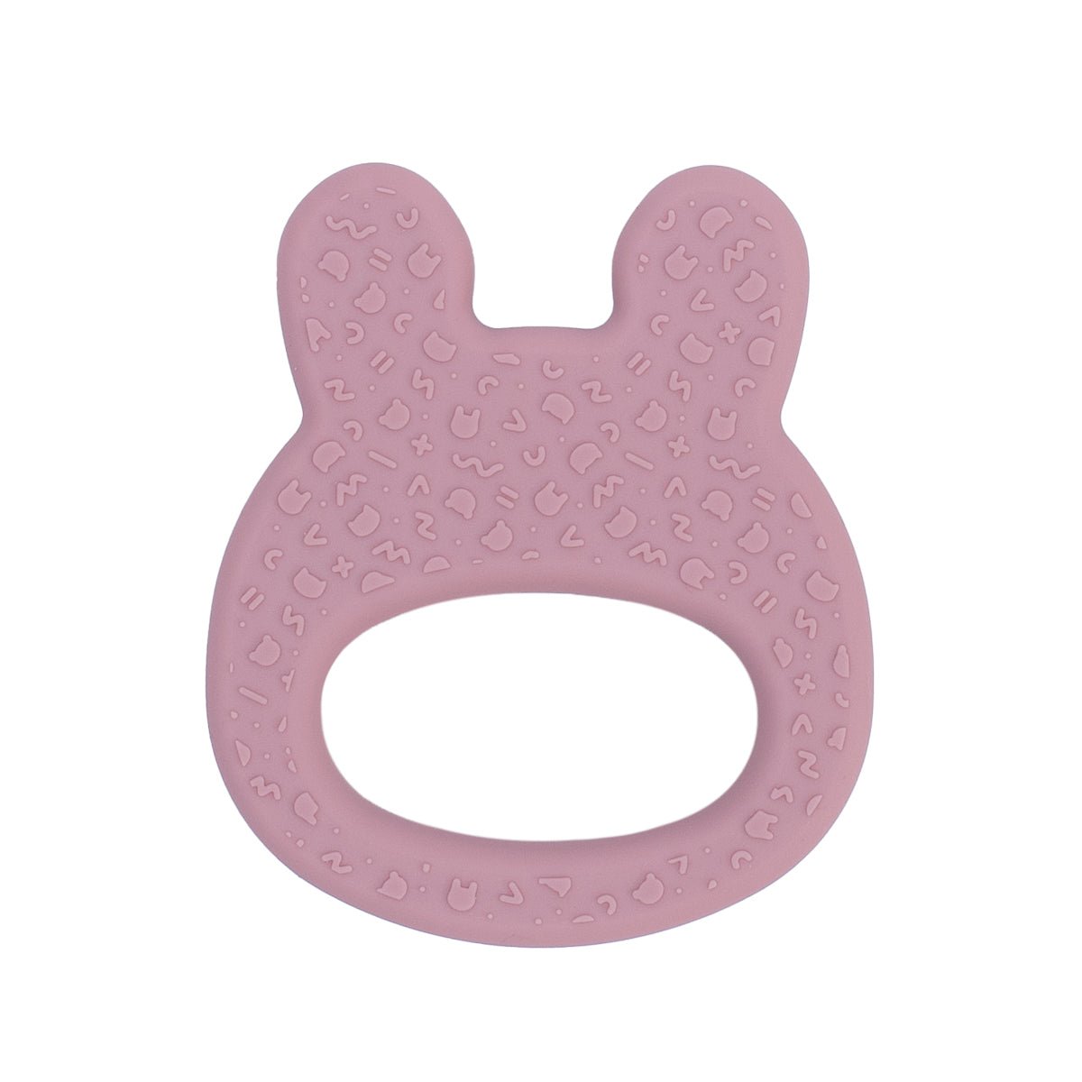Dusty Rose rabbit dentition ring