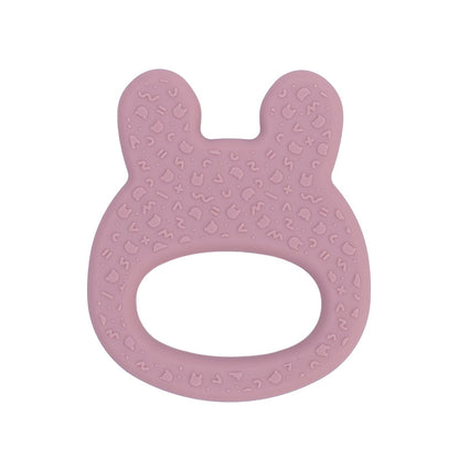 Dusty Rose rabbit dentition ring