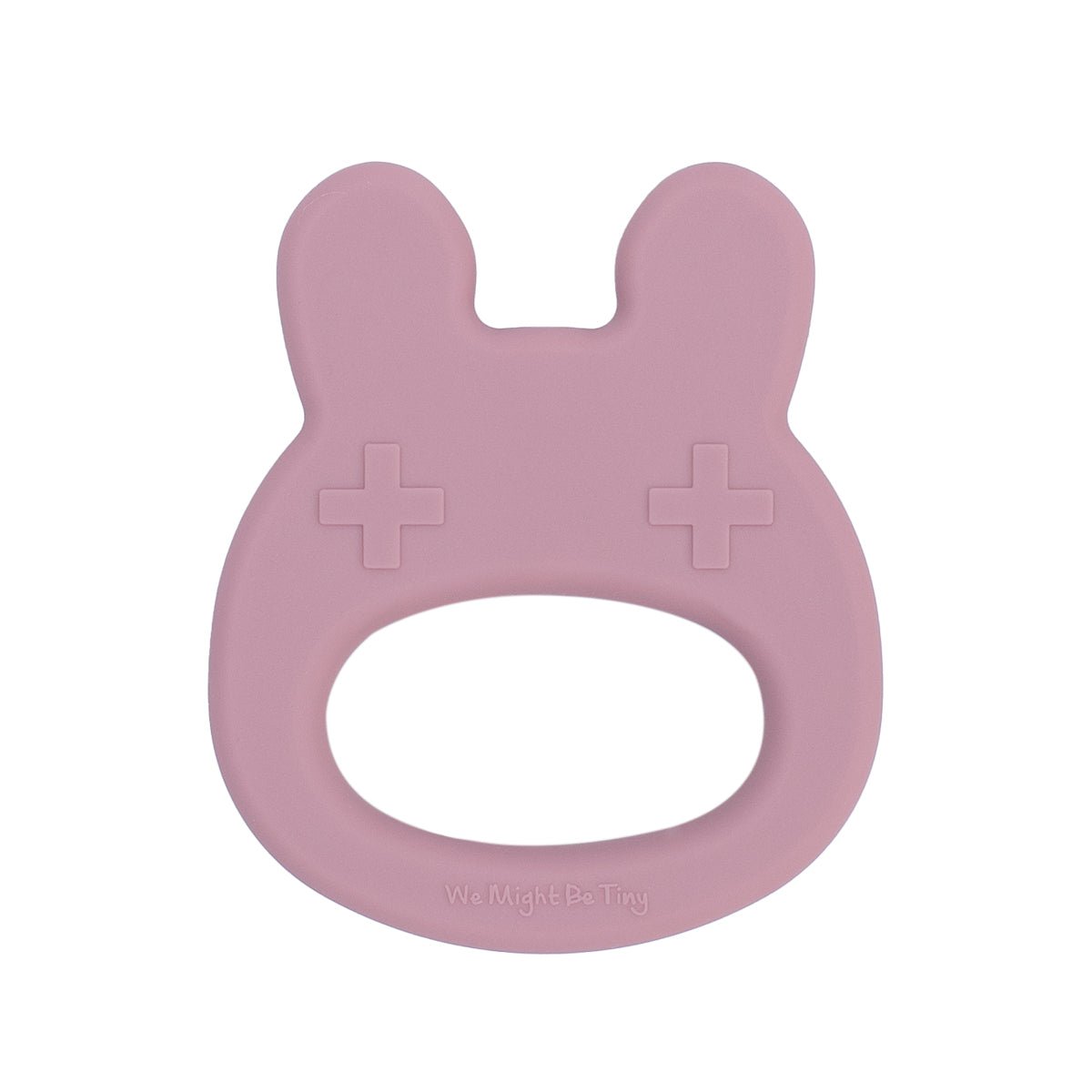 Dusty Rose rabbit dentition ring