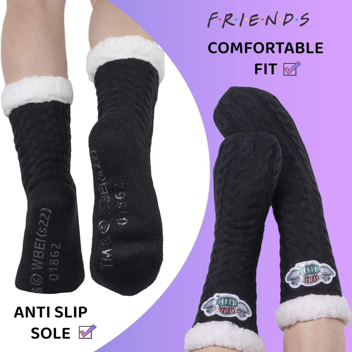 Friends Slippery Chaussettes
