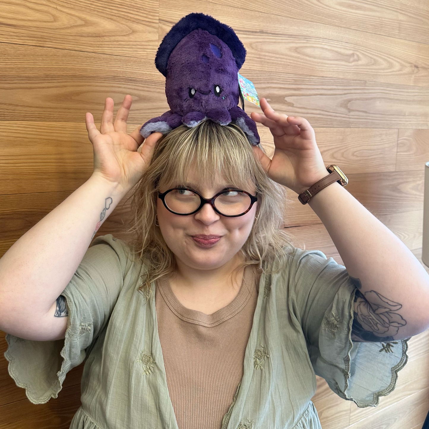 Peluche Snacker Squishable – Calmar S1E4