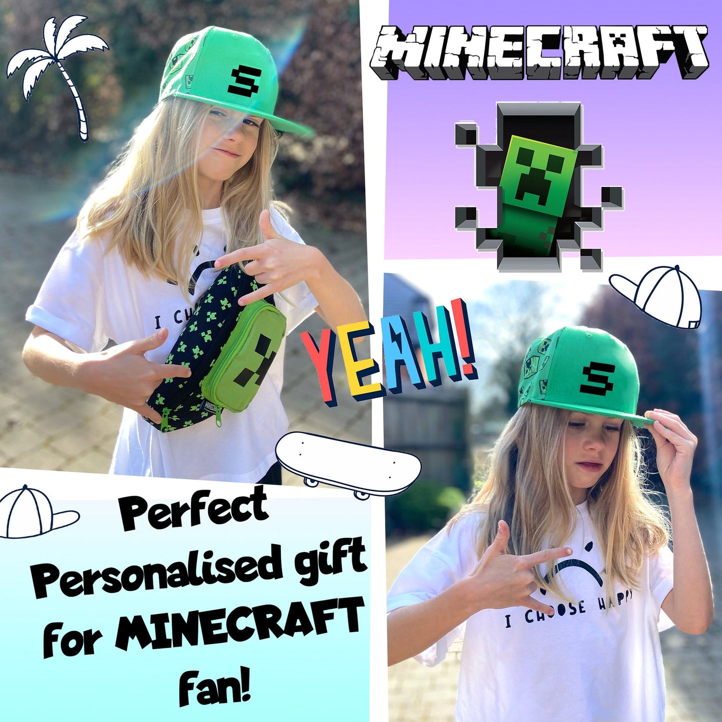 Minecraft Casquette