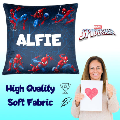 Marvel Spider-Man Coussin Cover 44 x 44 cm Super Soft Pillow Case garçon Bedroom Home Décor Gift garçon