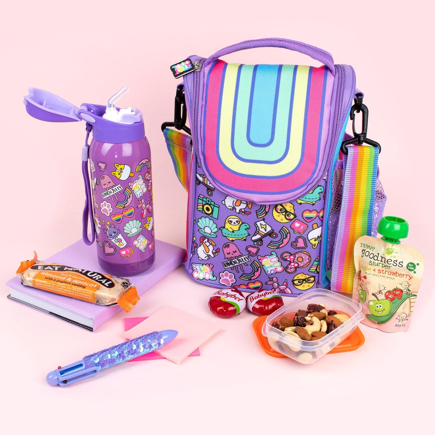 Strap Sacs repas – arc-en-ciel Smile