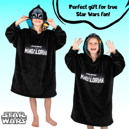 Star Wars Mandalorian Oversized Sweat à capuche Couverture