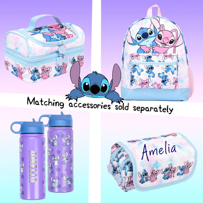Disney Stitch fille Sac à dos scolaire | Tie Dye enfant Rucksack