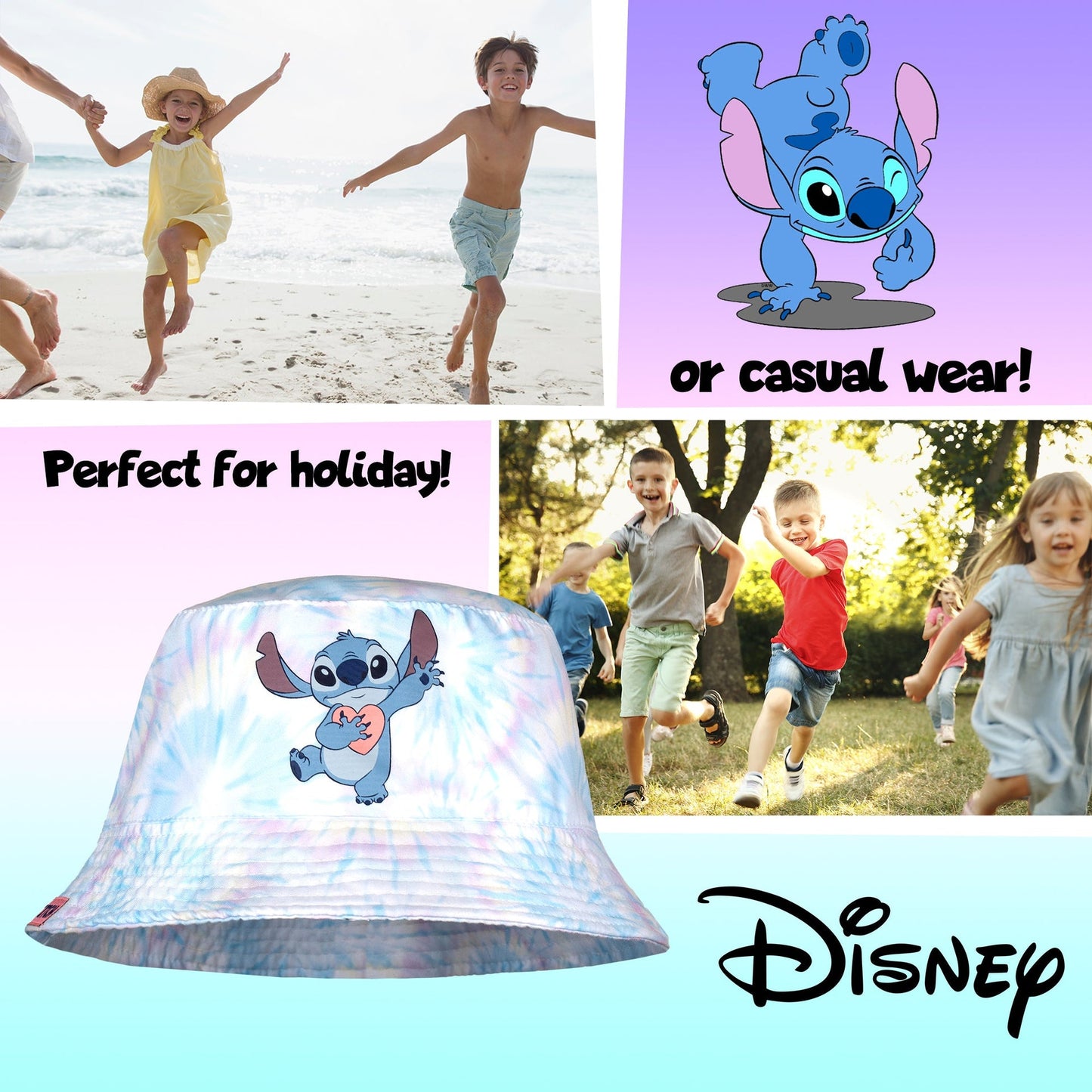 Stitch Bucket Hat