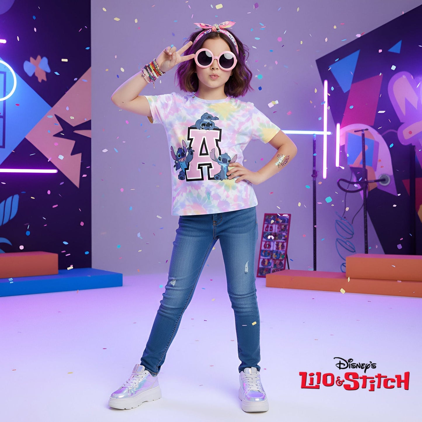 T-shirt – Stitch Tie Dye
