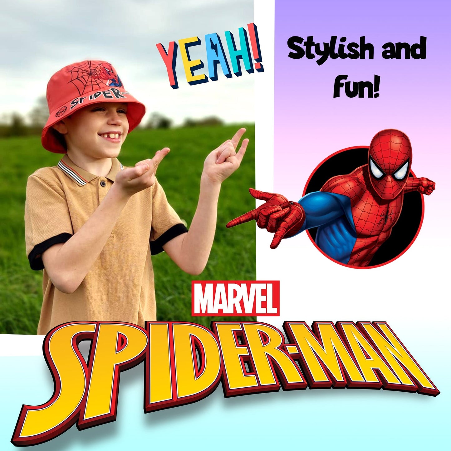 Spider-Man rouge Bucket Hat