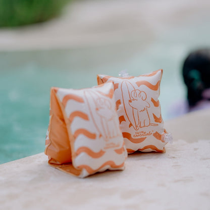 Arm Bands - Orange - Surfer - 2/6 Years