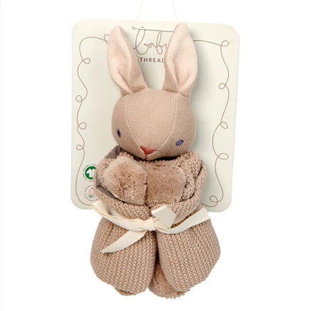 Doudou Lapin Taupe