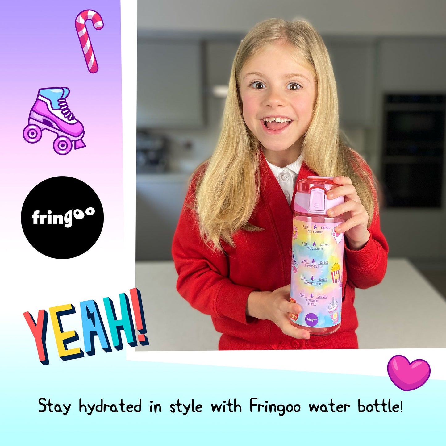 Straw Bottle – Tie Dye
