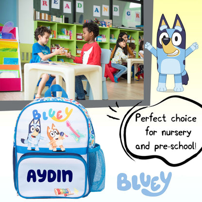 Bluey enfant Sac à dos – Light bleu