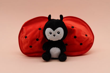 Peluche réversible Comet la coccinelle/tomate – Flipetz – vue 3