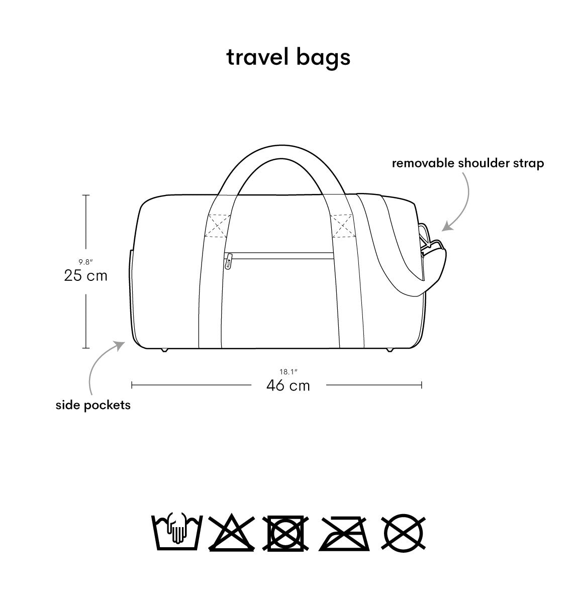 Sac de voyage enfant - Fun – vue 6 – A Little Lovely Company