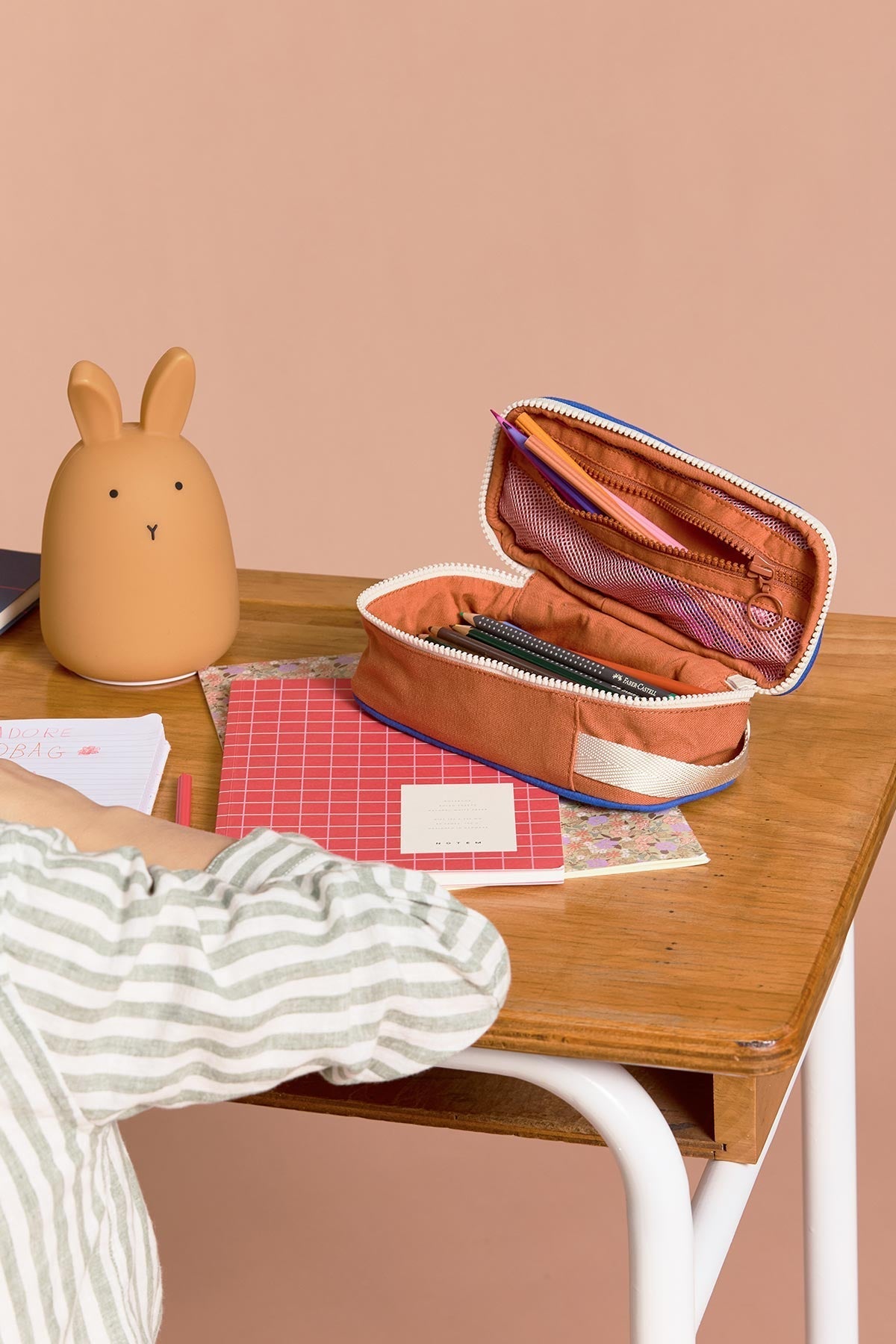 Trousse Max Tricolore Rose Blush