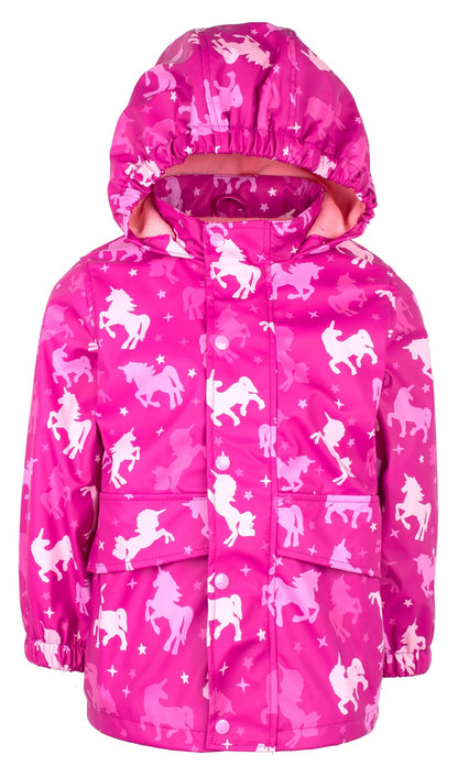 Regenmantel – Einhorn Ombre