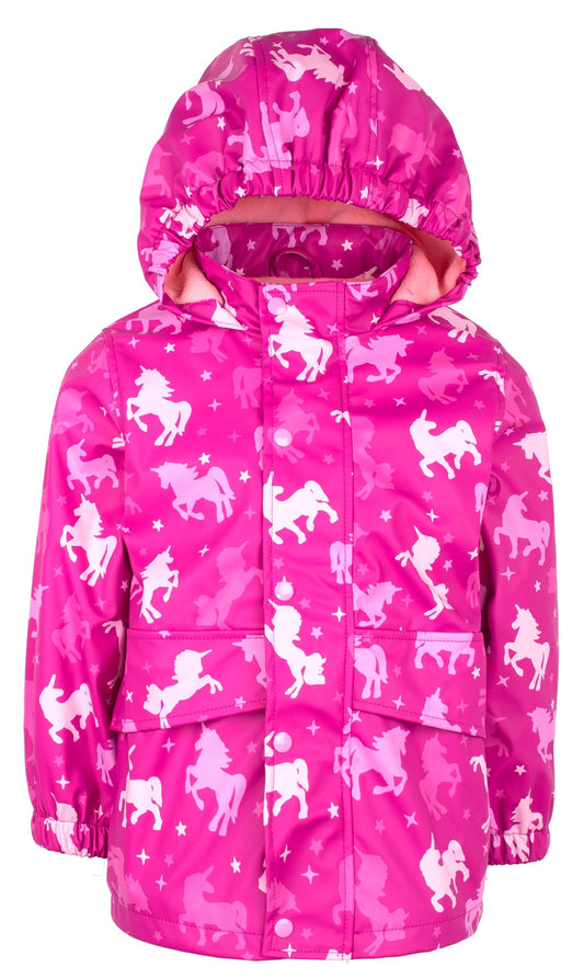 Regenmantel – Einhorn Ombre