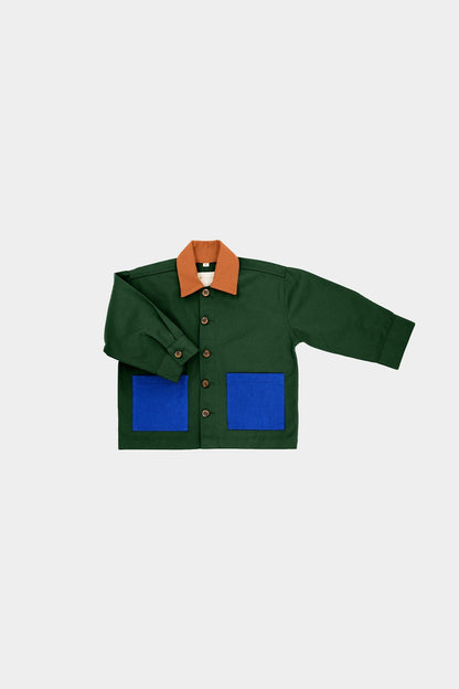 Jacke Marceau Tricolore Tanne
