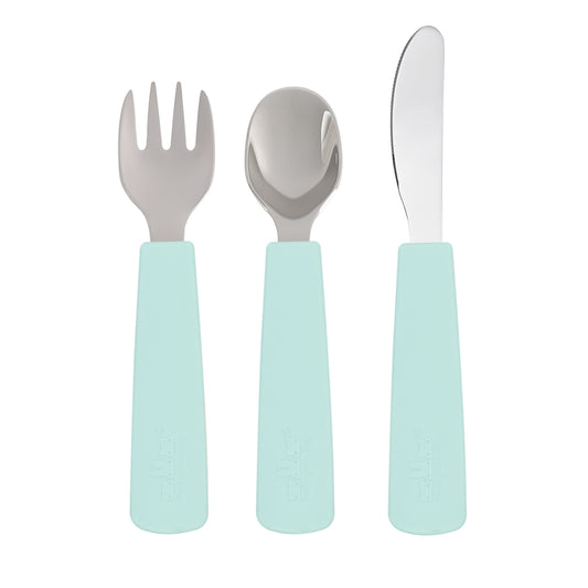 Set de Couverts Enfant Mint We Might Be Tiny - OFCK.fr