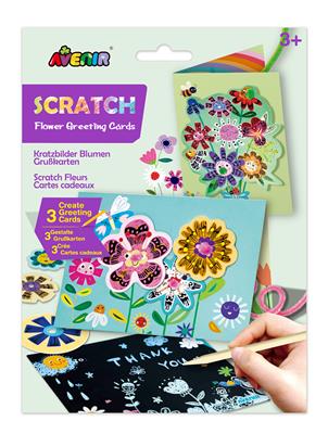 Avenir Scratch: CARTES CADEAUX Fleurs, 3+