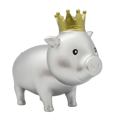 Crown Silver Pig