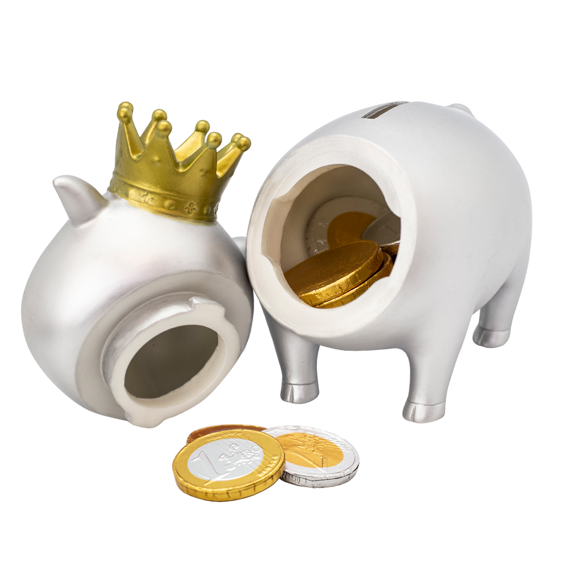 Crown Silver Pig